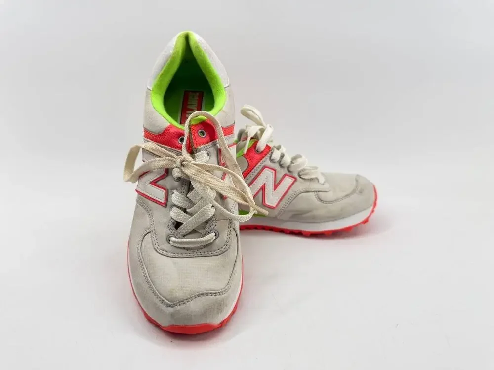 New Balance WL574APN Womens Sneakers Size US 6.5 EU 37 Neon Running